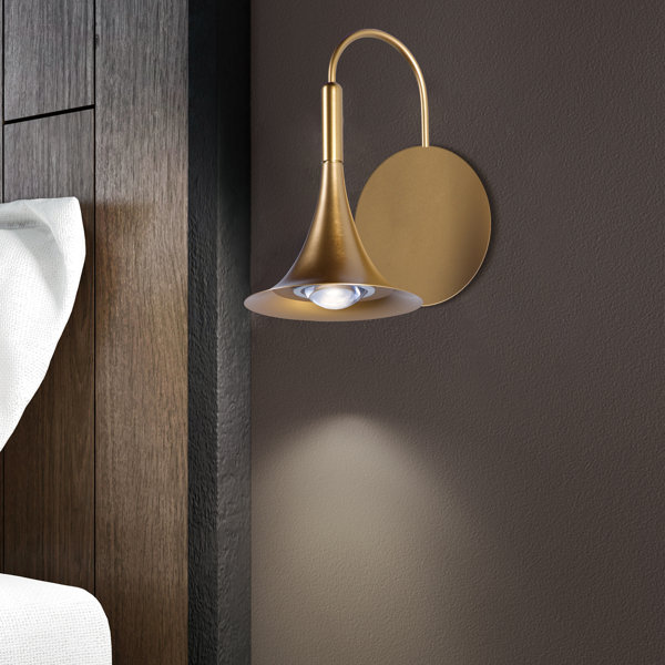 Rosdorf Park Fenwick Landing LED Armed Sconce Wayfair Canada
